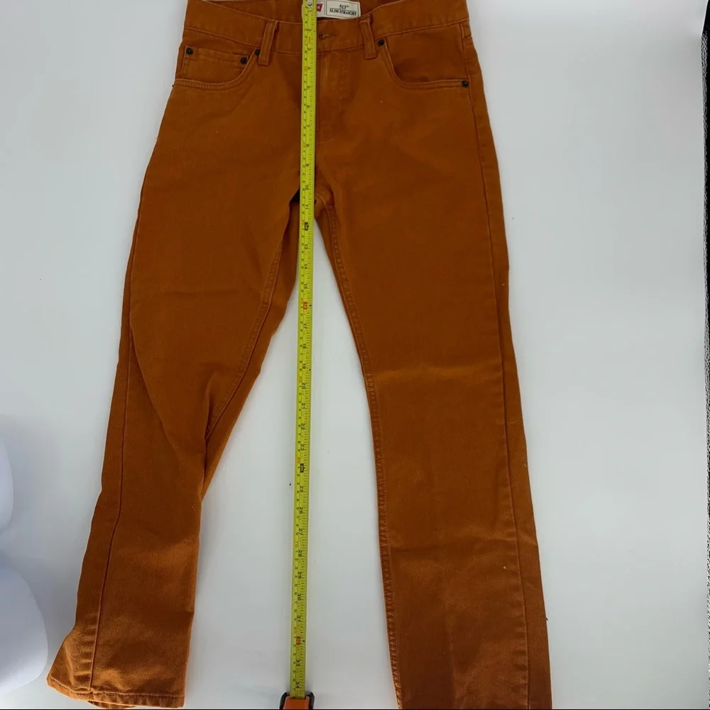 Levi's Men's Corduroy Pants in Rust Brown